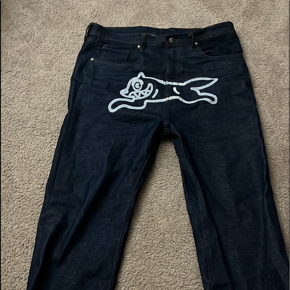 Billionaire boys club running dog jeans size Xl